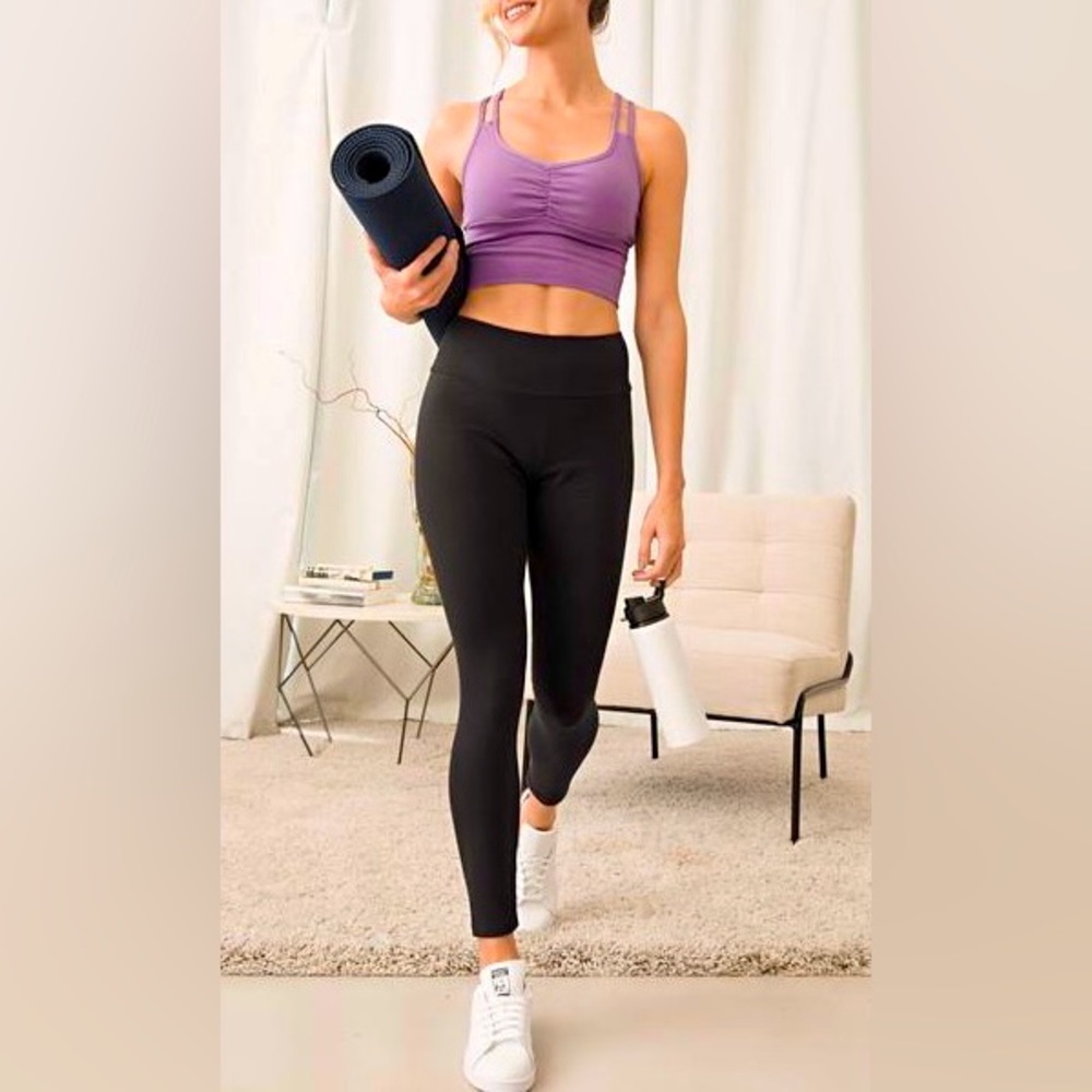 Blue Canoe High Waist Organic Cotton Black Legging